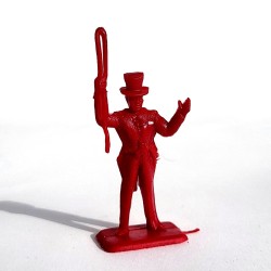 Vintage 54mm Circus Playset Ringmaster Figure, Original 1960s