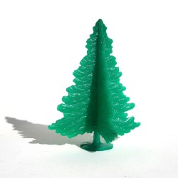 Vintage Plasticville Spruce Tree, Original 1950s