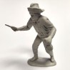 Marx 54mm Miners & Trappers, Pistol Wielding Miner, Vintage Original Playset Figure