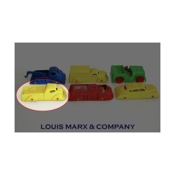 Early 1950s Cab-Over Delivery Truck By The Louis Marx Toy Company, Vintage Original Toy